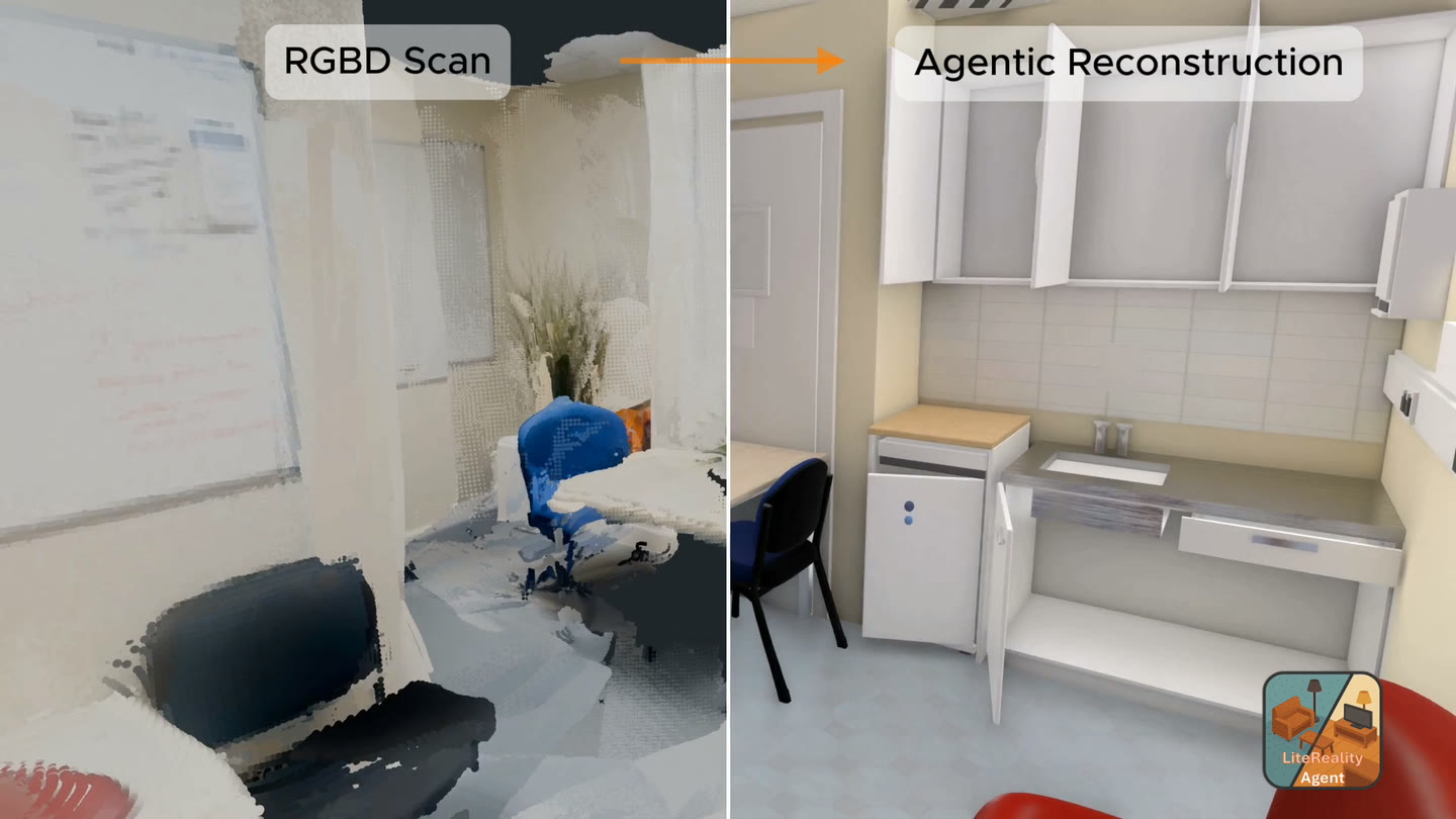 RGBD扫描与重建结果